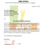 APC Announces Members of Transition Committee, Replies Gov Obaseki